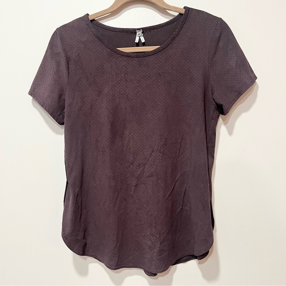 George brown suede fall tee - Picture 1 of 4